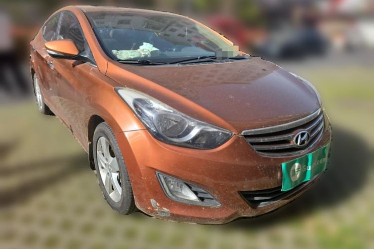 Used Hyundai Elantra (5th Generation / Langdong) 2012 1.6L Automatic Prestige Model Front Right 45 Deg