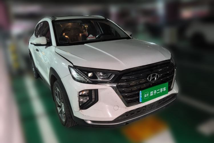 Used Hyundai Tucson 2020 280TGDi Two-Wheel-Drive GLS Smart Connectivity Version China VI Standard Front Right 45 Deg
