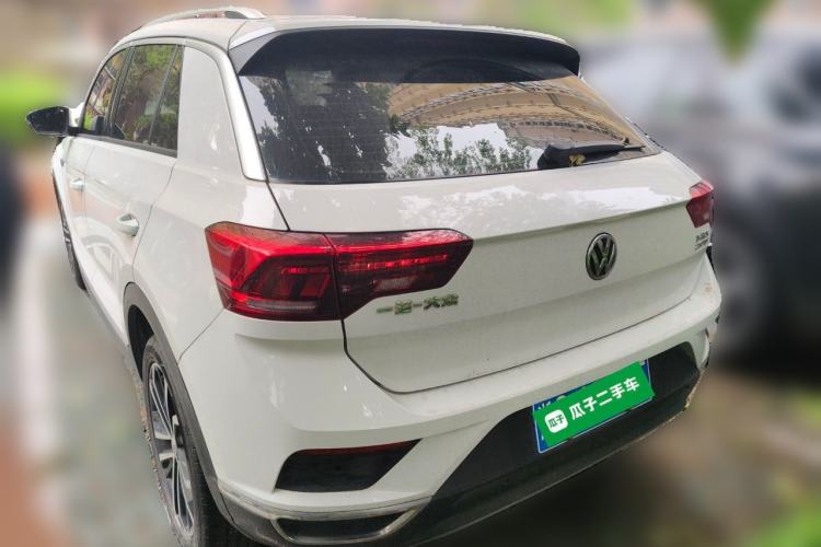 Used Volkswagen T-ROC 2018 280TSI DSG Two-Wheel-Drive Comfort Version China V Standard Rear