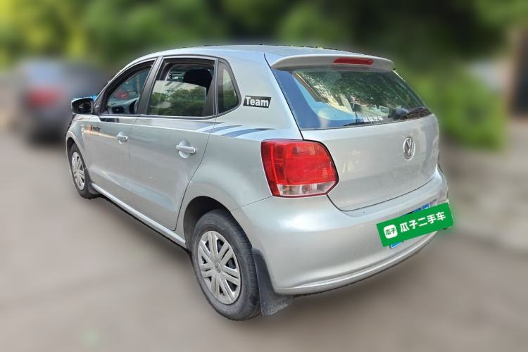 Used Volkswagen Polo 2011 1.4L Manual ZhiLe Edition Rear Left 45 Deg