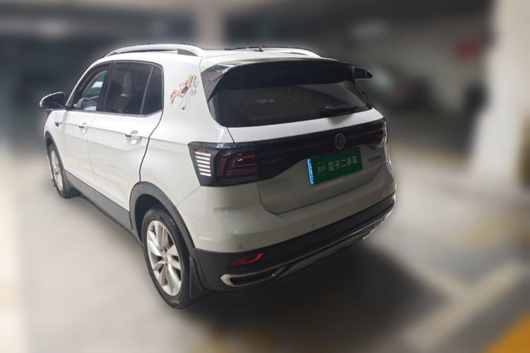 Used Volkswagen T-Cross 2019 1.5L Automatic Comfort Edition Rear Left 45 Deg