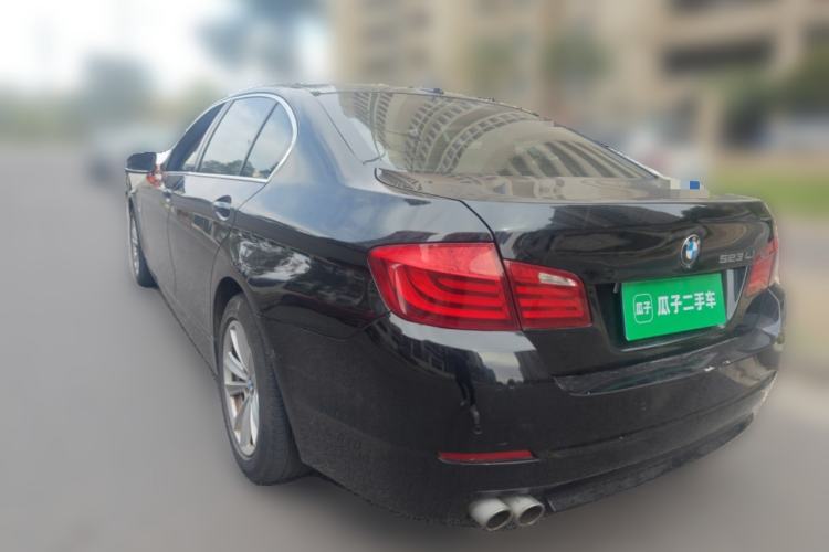 Used BMW 5 Series 2011 523Li Luxury Model Rear Left 45 Deg