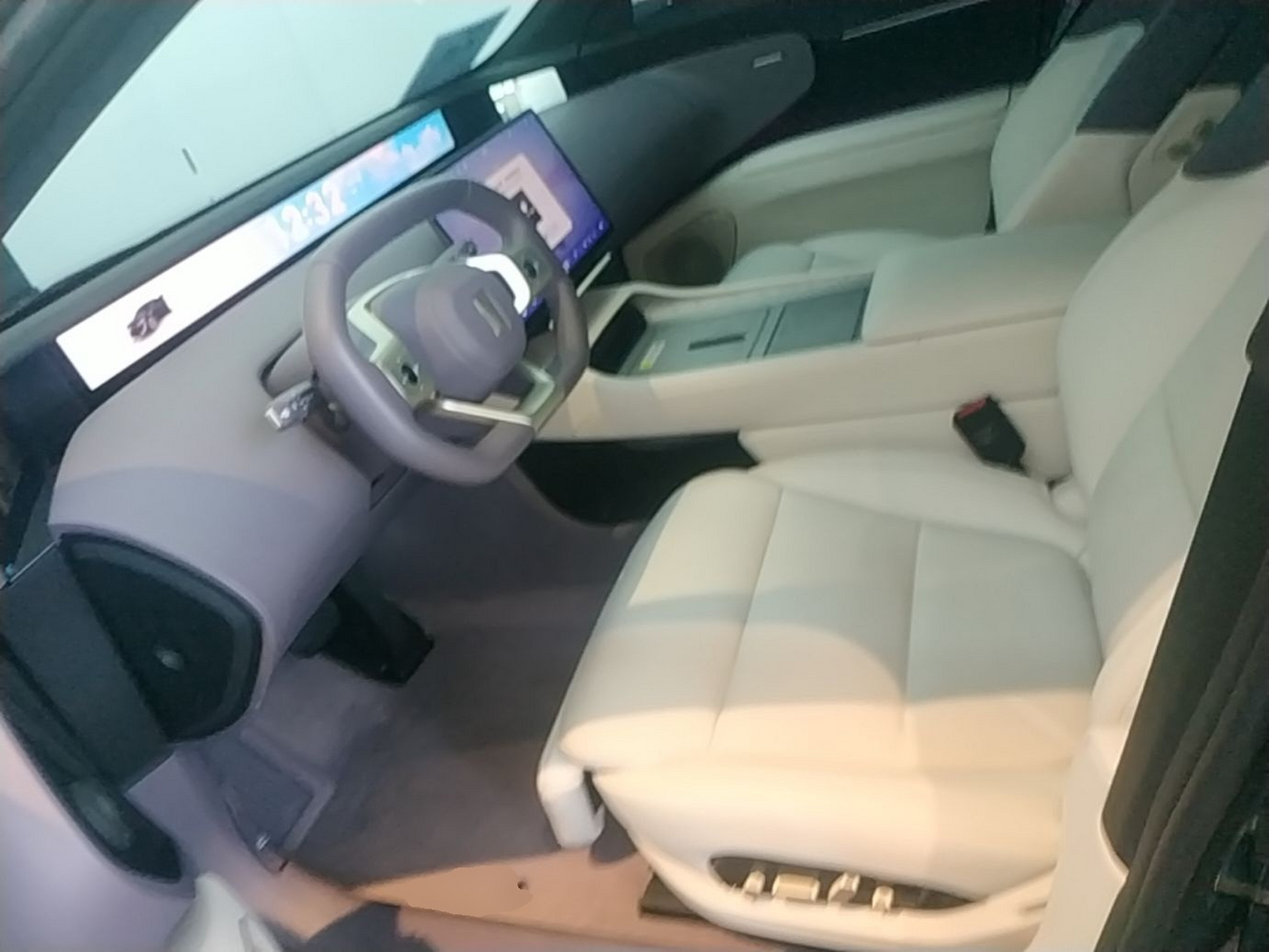Avant de la voiture