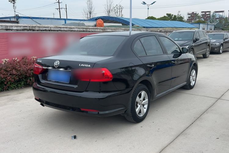 Used Volkswagen Lavida 2013 Revised Classic 1.6L Automatic Fashion Edition Rear Right 45 Deg