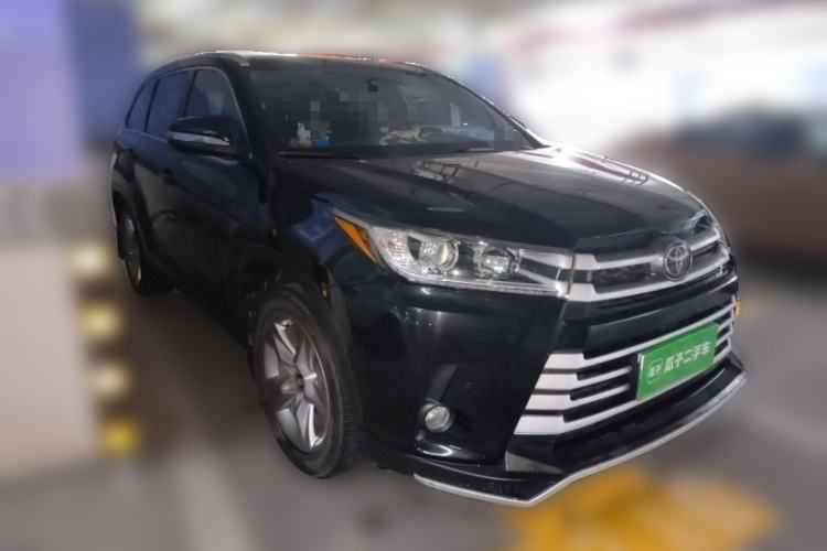 Used Toyota Highlander 2018 2.0T Four-Wheel Drive Supreme Edition 7-Seater China VI Front Right 45 Deg