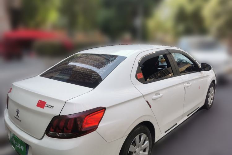 Used Peugeot 301 2018 1.6L Manual Comfort Edition Rear Right 45 Deg