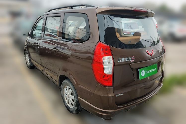 Used Wuling Hongguang 2015 1.5L S Basic Version China V Standard Rear Left 45 Deg