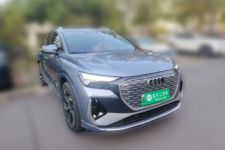 Used Audi Q4 e-tron 2023 40 e-tron Boundary Edition Front Right 45 Deg