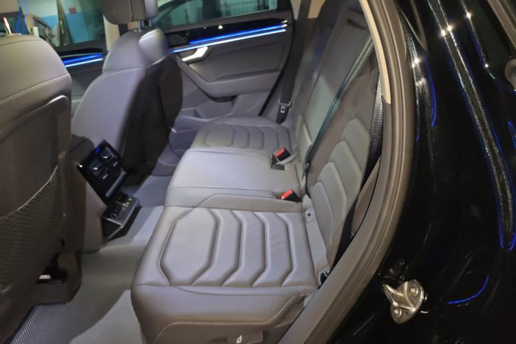 Used Volkswagen Touareg 2023 3.0 TSI Luxury Edition Obsidian Black Sport Package Left Rear Seat