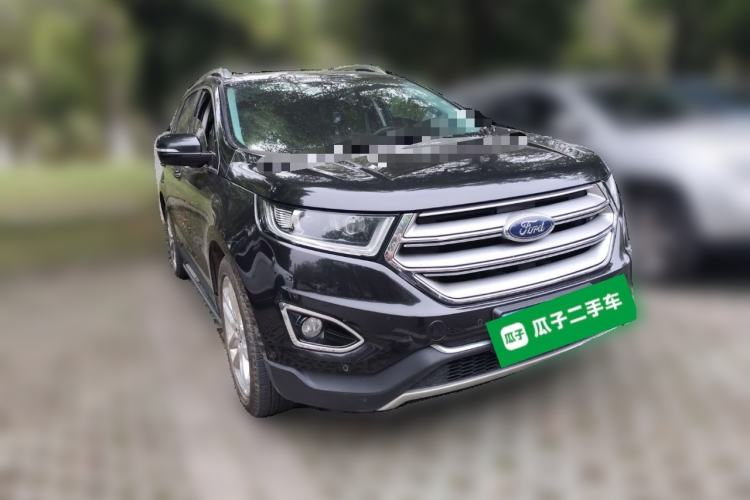 Used Ford Edge 2016 EcoBoost 245 Four-Wheel Drive Titanium 7-Seater Front Right 45 Deg