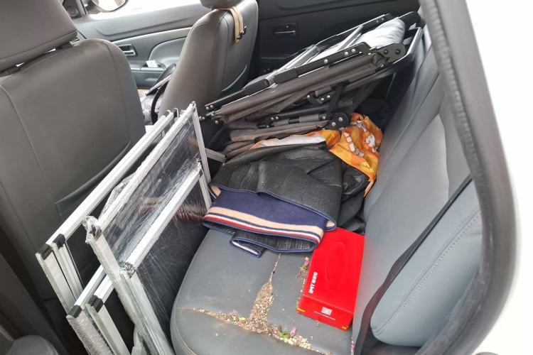 Used Mitsubishi ASX 2013 2.0L CVT Two-Wheel Drive Elite Edition Left Rear Seat