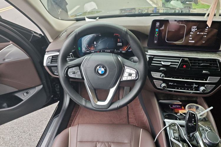 Used BMW 5 Series 2021 525Li Luxury Package Steering Wheel