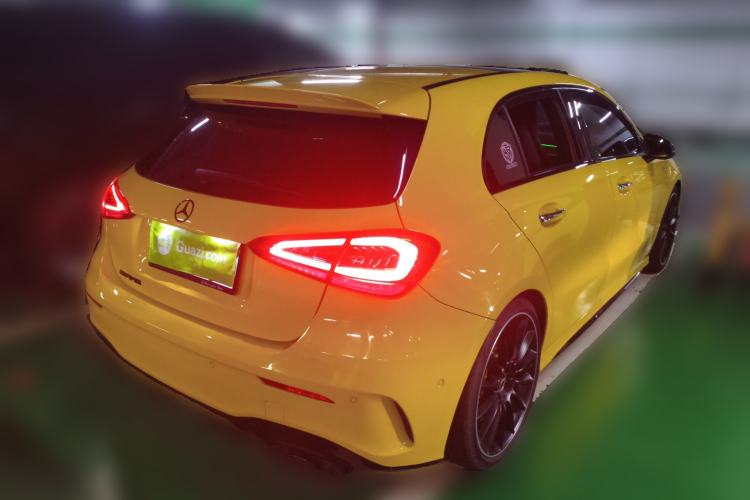 Used Mercedes-Benz A AMG 2022 AMG A 35 4MATIC Rear Right 45 Deg