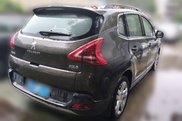 Used Peugeot 3008 2015 2.0L Manual Classic Edition Rear Right 45 Deg
