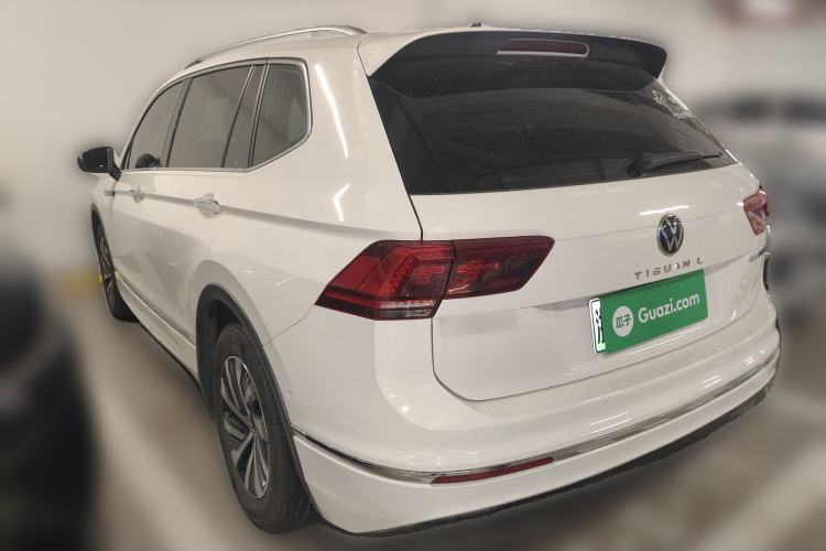 Used Volkswagen Tiguan L New Energy 2021 430 PHEV Plug-in Hybrid Flagship Edition Rear Left 45 Deg