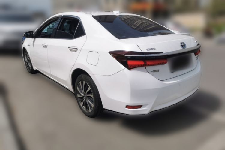 Used Toyota Corolla 2017 Revised Dual-Engine 1.8L E-CVT Leading Edition Rear Left 45 Deg