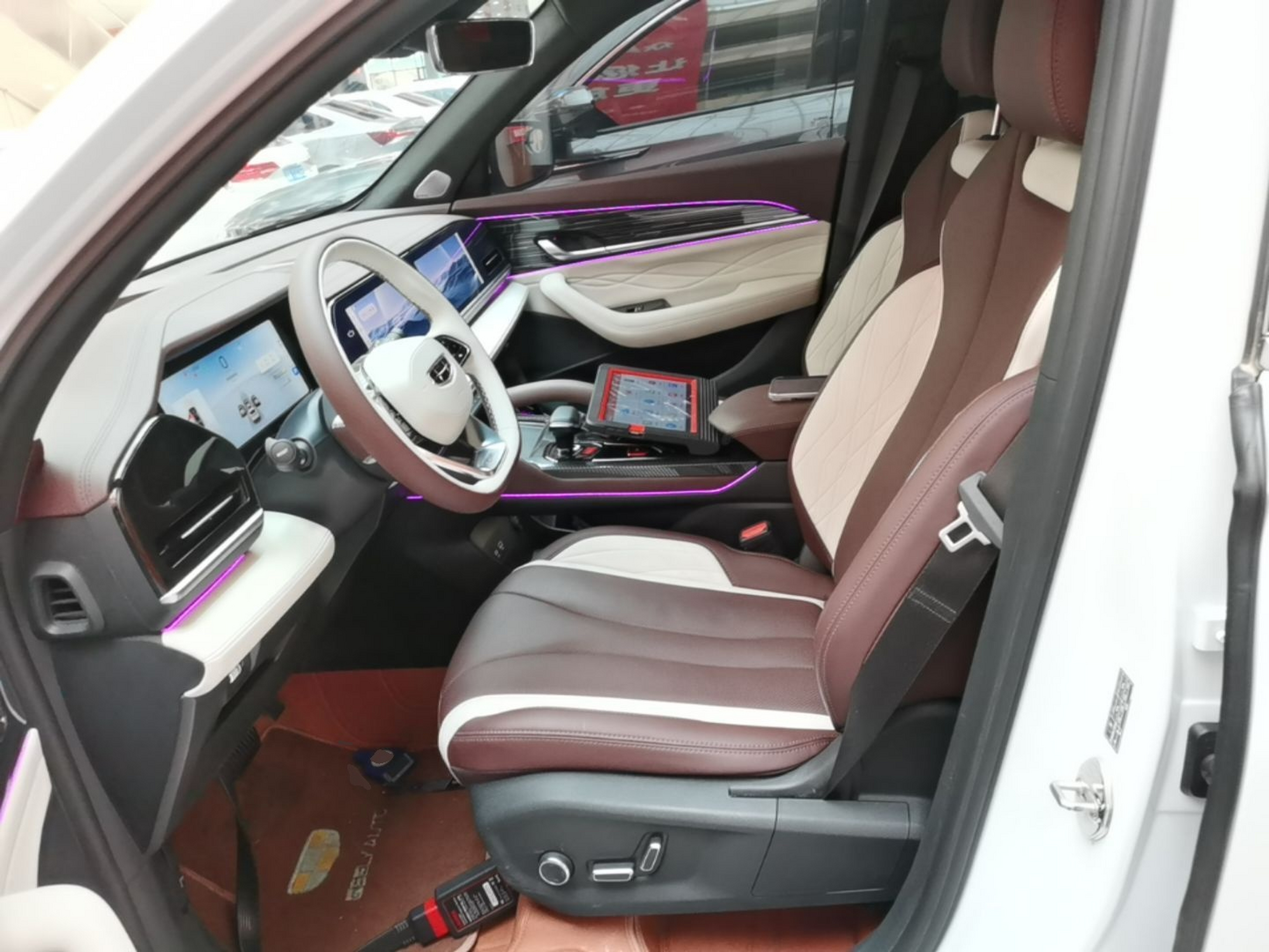 Avant de la voiture