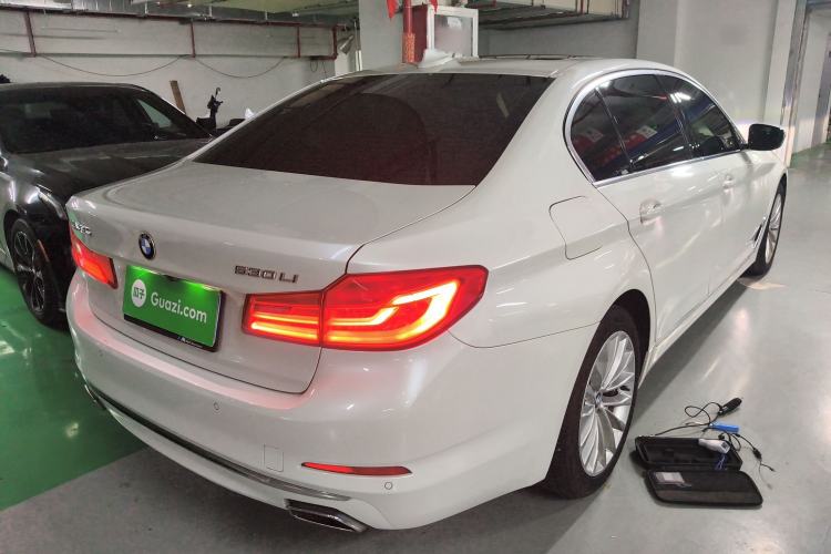 Used BMW 5 Series 2018 530Li Leading Edition Luxury Package Rear Right 45 Deg