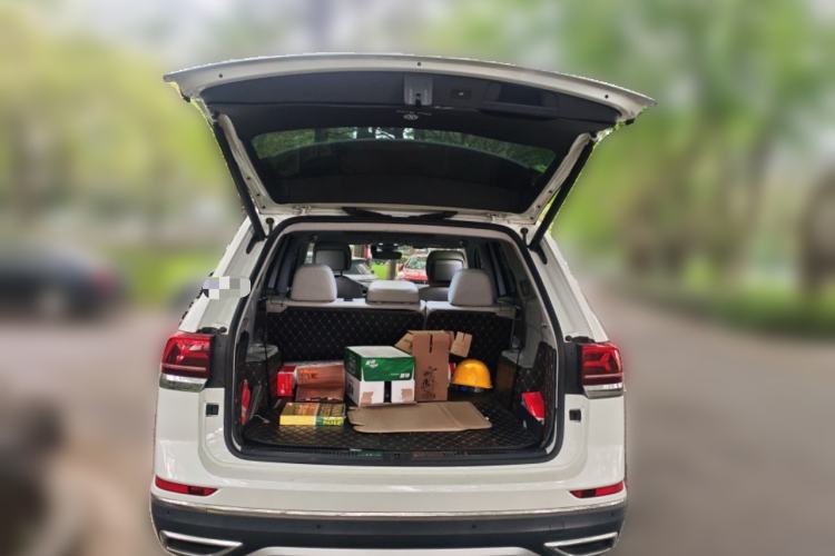 Used Volkswagen Teramont 2021 380TSI Four-Wheel Drive Prestige Flagship Edition Trunk