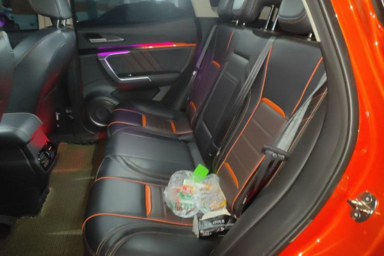 Used Wey VV5 2019 1.5T Two-Wheel-Drive Orange Edition Limited Model Left Rear Seat