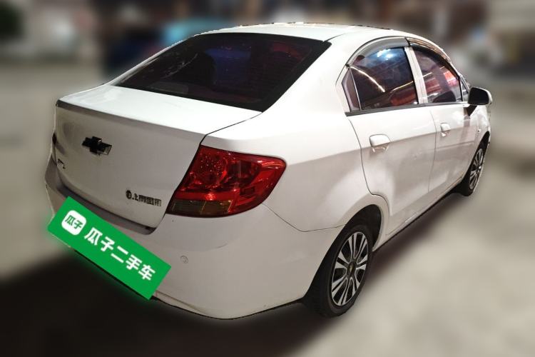 Used Chevrolet Sail 2013 Sedan 1.4L Manual - Youyi Happiness Edition Rear Right 45 Deg