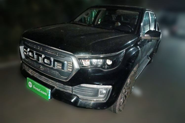 Used Foton Tunland Yutu 2020 2.0T Yutu 9 Diesel Two-Wheel Drive Luxury Long-Wheelbase 4F20TC