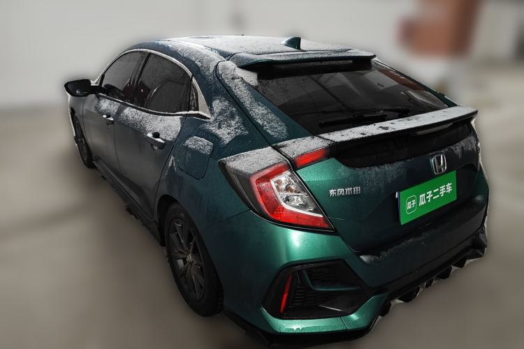 Used Honda Civic 2021 HATCHBACK 220TURBO CVT New Trendsetter Rear Left 45 Deg