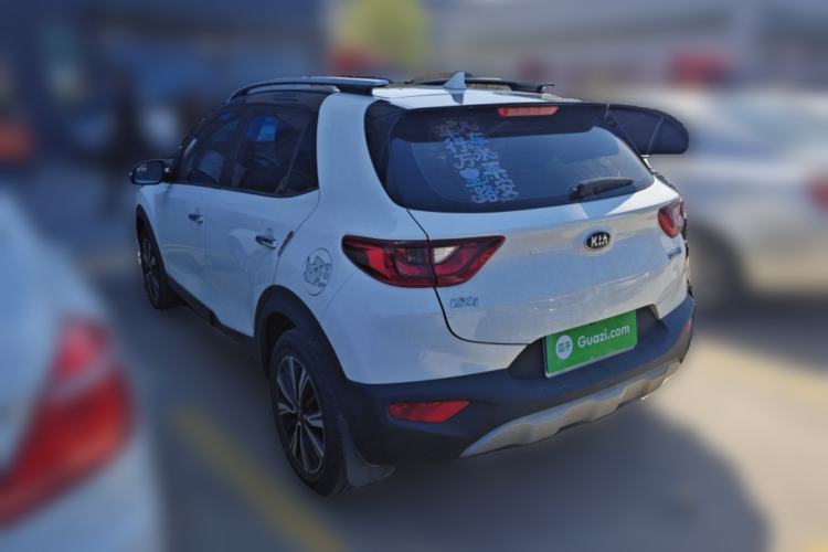 Used Kia kx1 Stonic 2021 1.4L CVT Fun & Sunroof Model Rear Left 45 Deg