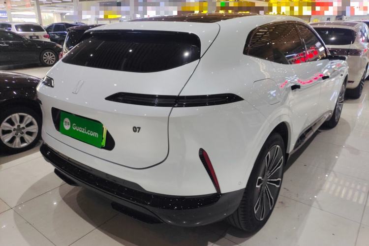 Used Avatr 07 2024 Ultra Range-Extended Four-Wheel Drive Rear Right 45 Deg