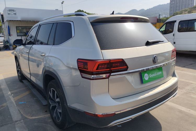 Used Volkswagen Teramont 2020 380TSI Four-Wheel Drive Luxury Version China VI Standard Rear Left 45 Deg