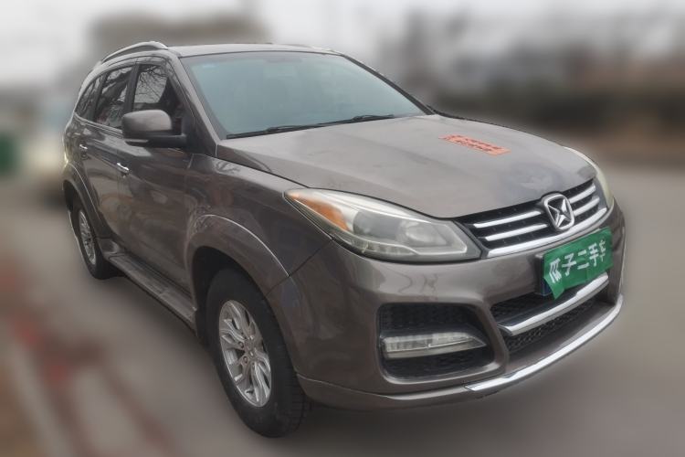 Used JMC Yusheng S350 2014 2.4T Automatic 2WD Diesel Luxury Version with Sunroof 7 Seats Front Right 45 Deg