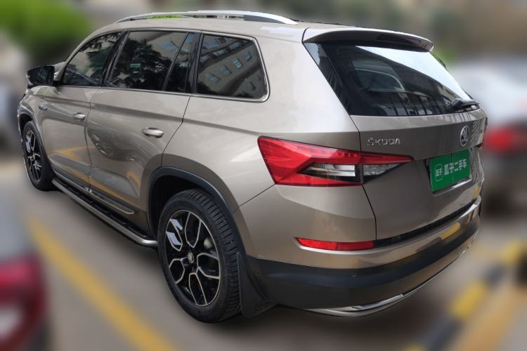 Used Skoda Kodiaq 2018 TSI380 7-Seater Four-Wheel-Drive Flagship Edition Rear Left 45 Deg