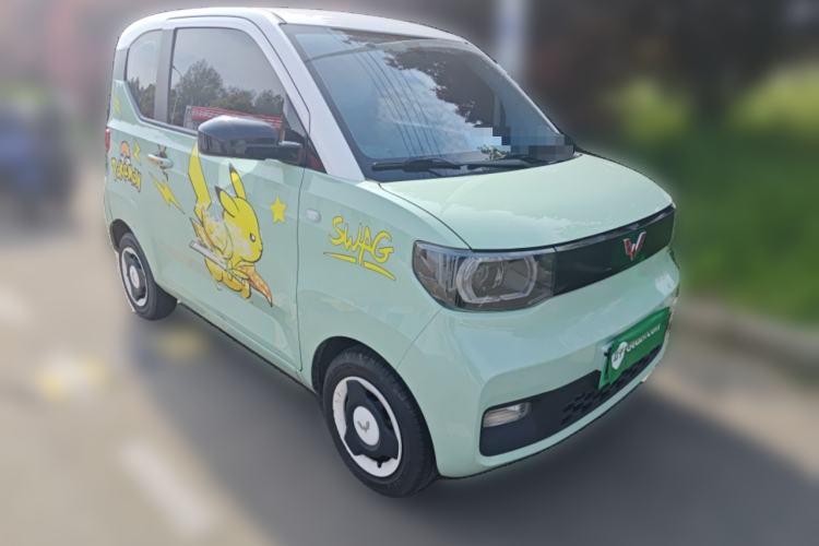Used Wuling Hongguang MINIEV 2021 Macaron Premium Model – Lithium Iron Phosphate Front Right 45 Deg