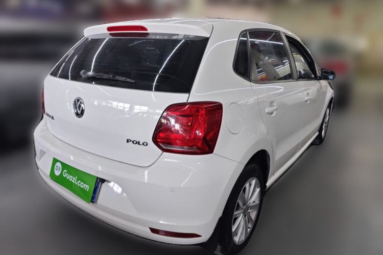 Used Volkswagen Polo 2014 1.4L Automatic Comfort Edition Rear Right 45 Deg