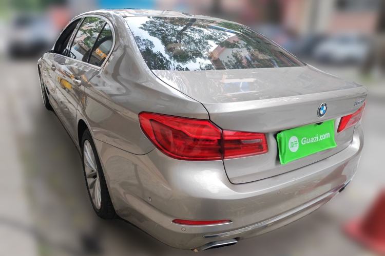 Used BMW 5 Series 2019 Facelifted 530Li Luxury Edition Premium Package Rear Left 45 Deg