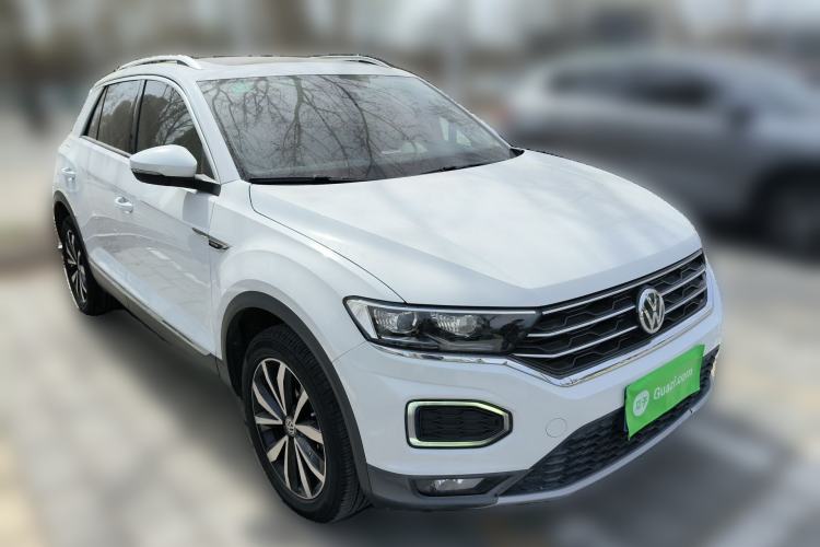 Used Volkswagen T-ROC 2018 280TSI DSG Four-Wheel Drive Comfort Version China V Standard Front Right 45 Deg