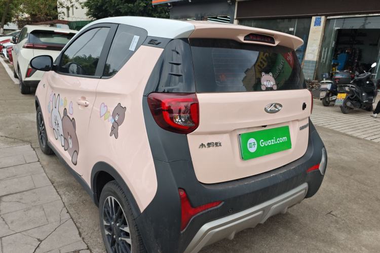 Used Chery QQ Little Ant 2022 Sweet Pink Edition Half-Sugar Version 3-Cell Lithium 30kW 301km Rear Left 45 Deg
