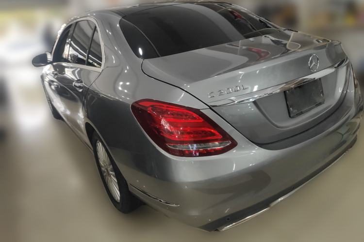 Used Mercedes-Benz C-Class 2015 C 200 L Rear Left 45 Deg