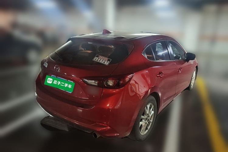 Used Mazda 3 Axela 2017 Hatchback 1.5L Automatic Luxury Model Emission Standard China V Rear Right 45 Deg
