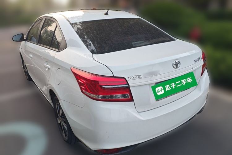 Used Toyota YARiS L Zhi Xiang 2019 1.5E CVT Dynamic Edition China VI compliant Rear Left 45 Deg