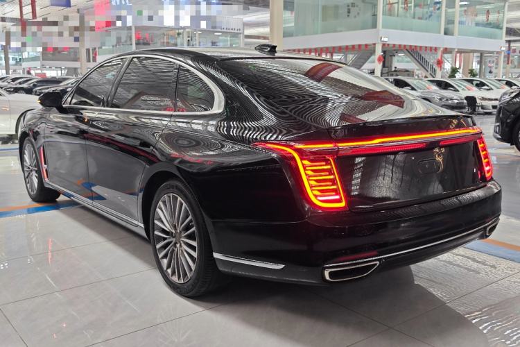 Used Hongqi H9 2023 2.0T Smart Connect Flagship Edition Rear Left 45 Deg