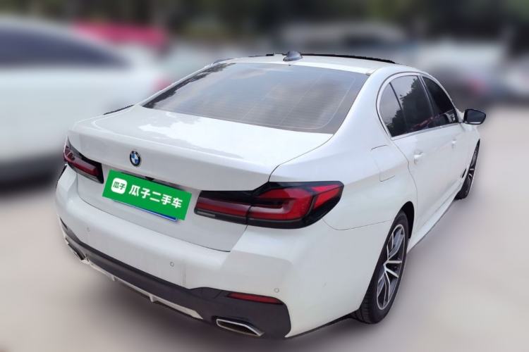 Used BMW 5 Series 2022 Restyled 525Li M Sport Package Rear Right 45 Deg