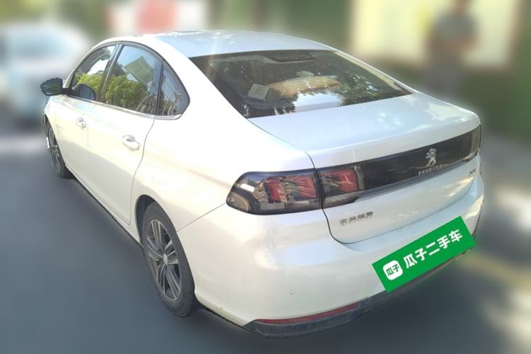 Used Peugeot 308 2018 1.6L Automatic Luxury Edition Rear Left 45 Deg