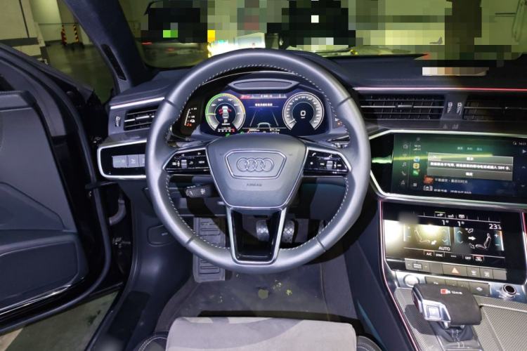 Used Audi A6L New Energy 2020 55 TFSI e quattro Steering Wheel