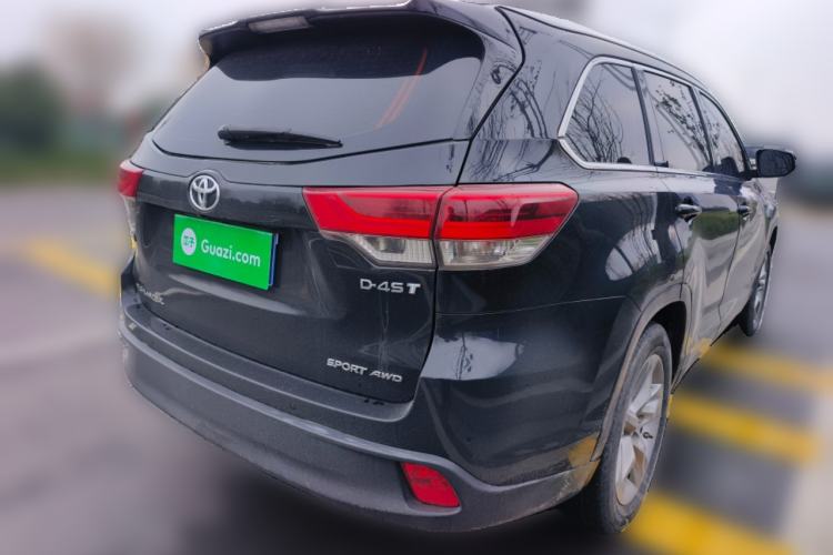 Used Toyota Highlander 2018 2.0T Four-Wheel Drive Luxury Edition 7 Seats China V Emission Standard
