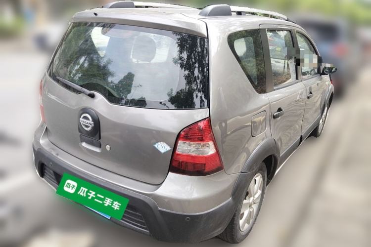 Used Nissan Livina 2010 JINRUI Edition 1.6L Automatic Standard Model Rear Right 45 Deg