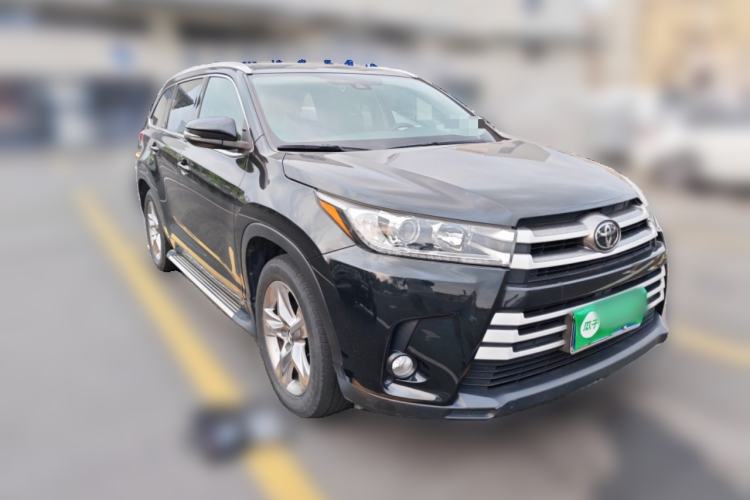 Used Toyota Highlander 2021 2.0T Four-Wheel Drive Luxury Edition 7 Seats Front Right 45 Deg