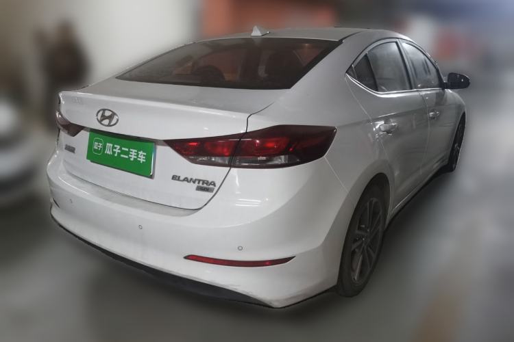 Used Hyundai Elantra (6th Generation / Lingdong) 2016 1.6L Automatic ZhiXuan – Elite Version Rear Right 45 Deg