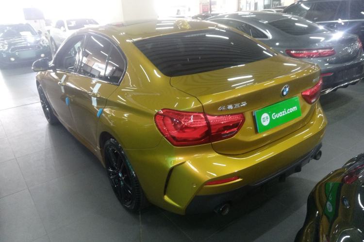 Used BMW 1 Series 2021 125i M Sport Night Edition Rear Left 45 Deg