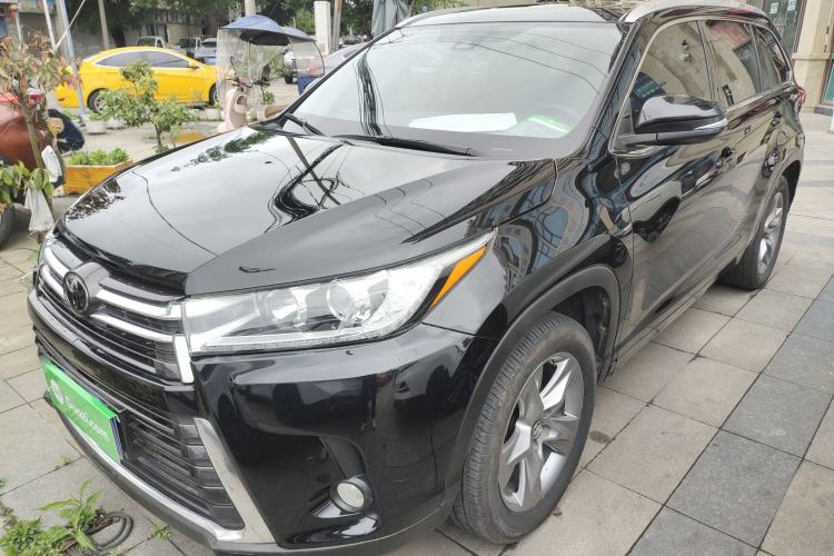 Used Toyota Highlander 2018 2.0T Four-Wheel Drive Prestige Version 7 Seats China V Emission Standard